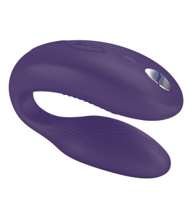 Инновационный смарт вибратор We Vibe (Вивайб) Sync для пары, фиолетовый - No Taboo