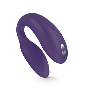 Инновационный смарт вибратор We Vibe (Вивайб) Sync для пары, фиолетовый - No Taboo