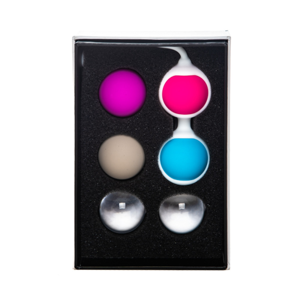 Набір вагінальних кульок Kegel Ball S1-4 (30075), zoom