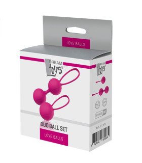Набір вагінальних кульок PLEASURE BALLS & EGGS DUO ball SET - No Taboo