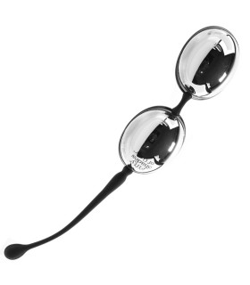 Вагінальні кульки Fifty Shades of Grey сріблясті, 20.3 х 3.6 см - No Taboo