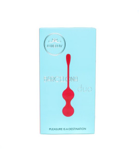 Вагінальні кульки LUXELUV з вібрацією, червоні - No Taboo