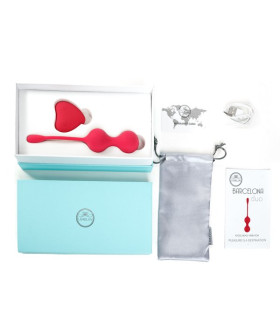 Вагінальні кульки LUXELUV з вібрацією, червоні - No Taboo