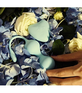 Вагінальні кульки LUXELUV з вібрацією, м'ятні - No Taboo