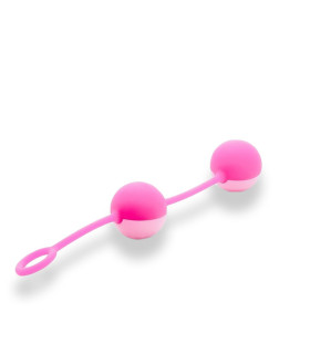 Кульки Вагінальні 100% медичний силікон рожеві - No Taboo