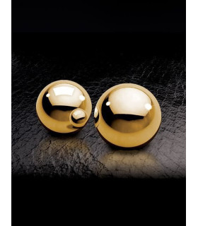 Кульки Вагінальні метал золото Fetish - No Taboo