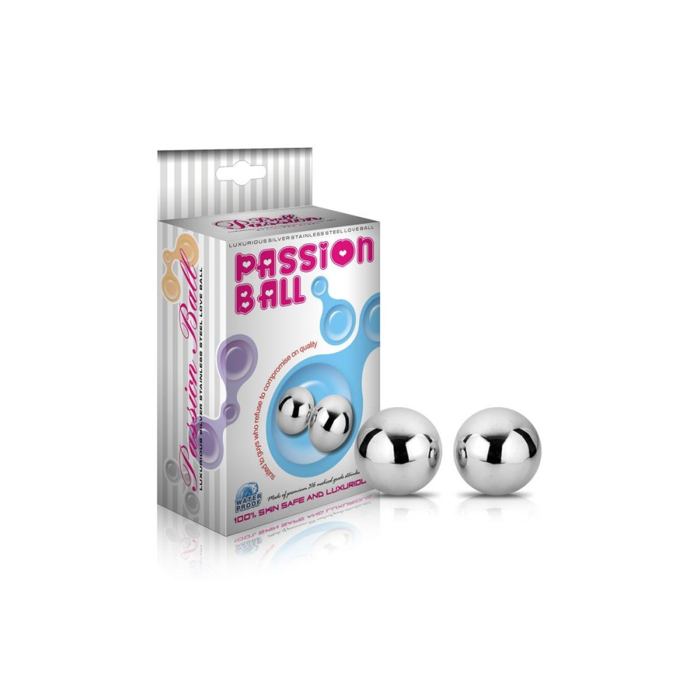 Кульки Вагінальні метал Passion Dual Balls (34161), zoom
