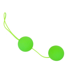 Кульки Вагінальні нитка зелені - No Taboo