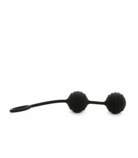 Кульки Вагінальні рельєфні 100% медичний силікон важкі - No Taboo