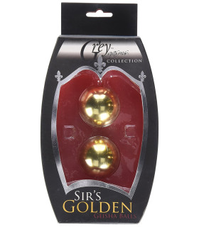 Кульки Вагінальні Sirs Golden - No Taboo