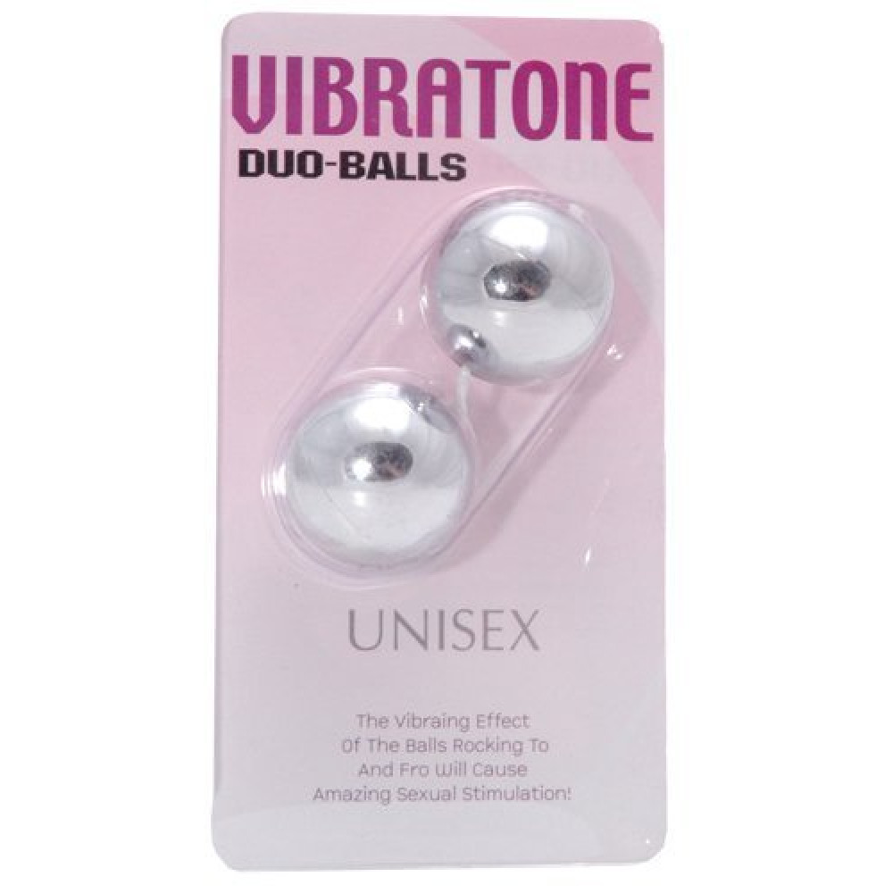 Кульки Vibratone Duo Balls Silver (5387), zoom