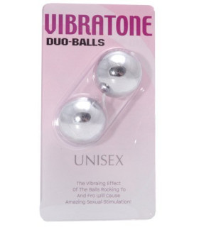 Кульки Vibratone Duo Balls Silver - No Taboo