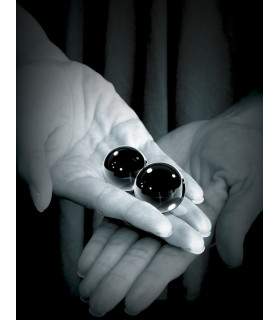 Вагінальні кульки" Ben-Wa " Medium Glass - No Taboo