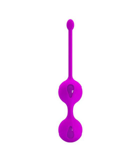 Вагинальные шарики Kegel tighten up2, фиолетовые, 3.2 см - No Taboo
