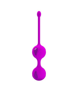 Вагинальные шарики Kegel tighten up2, фиолетовые, 3.2 см - No Taboo