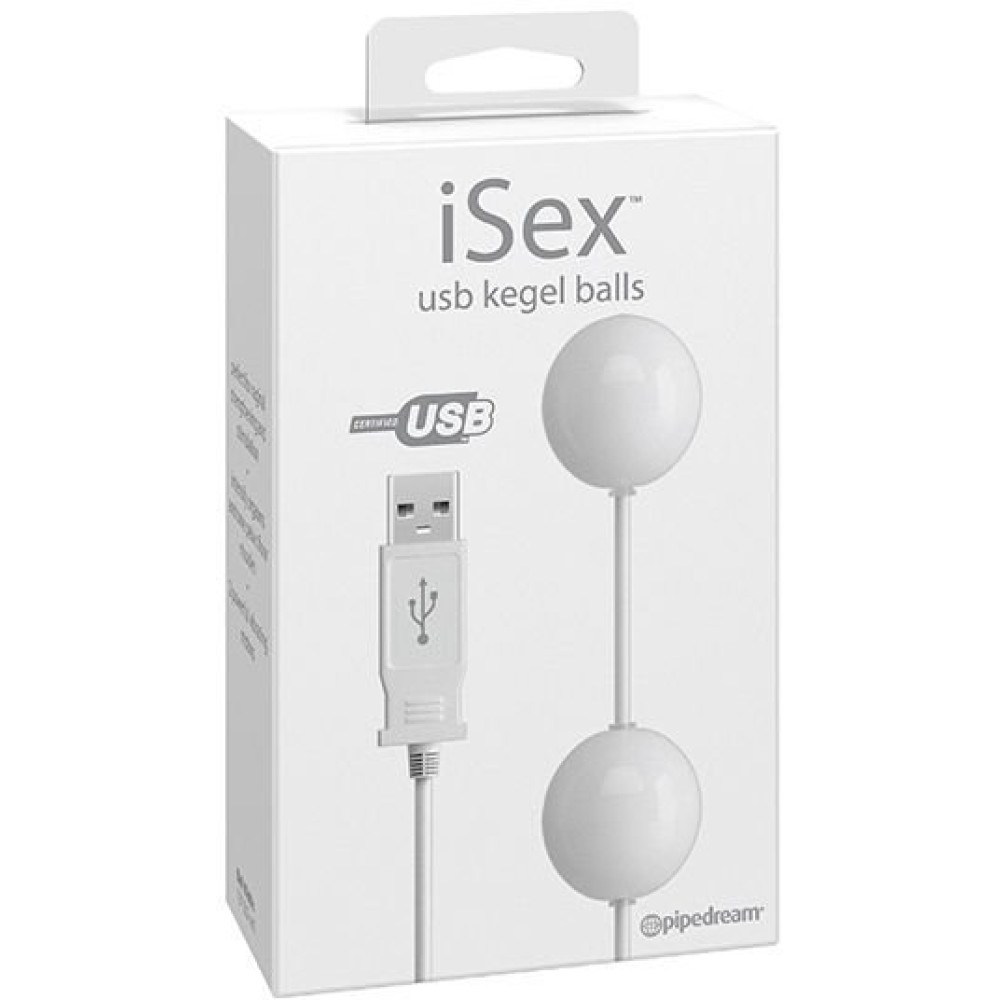 Вагинальные шарики ISEX USB KEGEL BALLS (24368), zoom