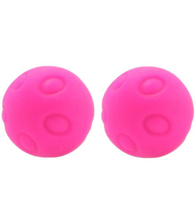 Вагінальні кульки без зчіпки, рожеві - No Taboo