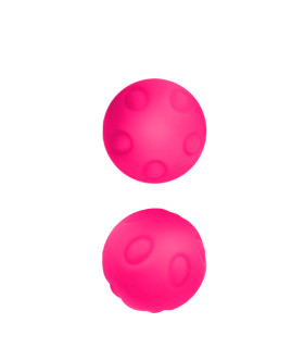 Вагінальні кульки без зчіпки, рожеві - No Taboo