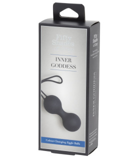 Вагінальні кульки, що змінюють колір внутрішня богиня, зміщений центр ваги - No Taboo