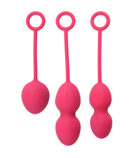 Вагинальные шарики Svakom Nova Ball со смещенным центром тяжести, розовые - No Taboo