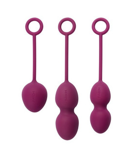 Вагинальные шарики Svakom Nova Ball со смещенным центром тяжести, фиолетовые - No Taboo