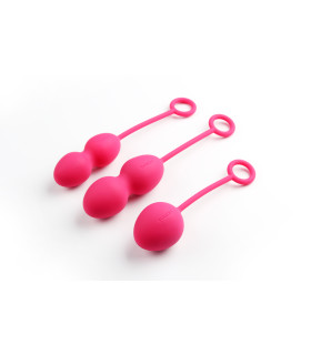 Вагинальные шарики Svakom Nova Ball со смещенным центром тяжести, розовые - No Taboo