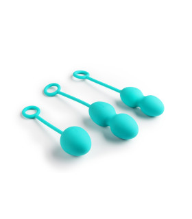 Вагинальные шарики Svakom Nova Ball со смещенным центром тяжести, бирюзовый - No Taboo