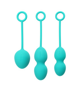 Вагинальные шарики Svakom Nova Ball со смещенным центром тяжести, бирюзовый - No Taboo