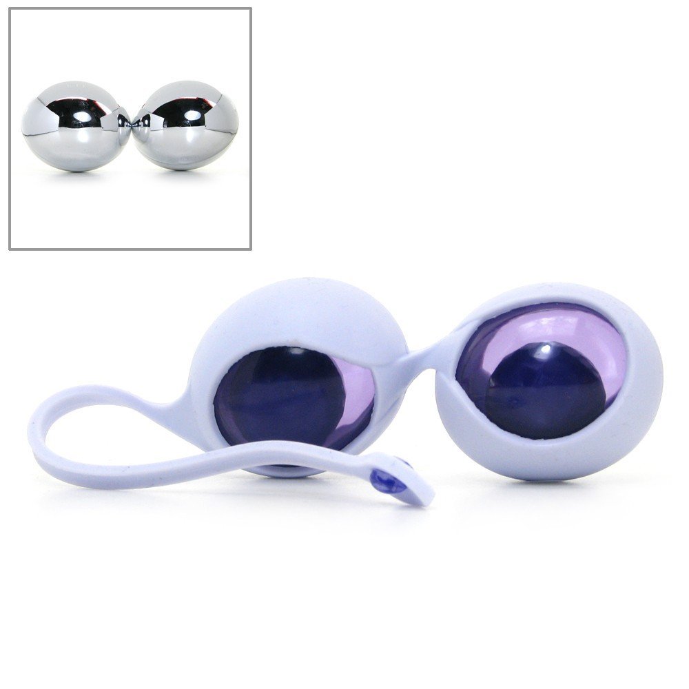 Вагінальні кульки OVO (фіолетові) (10258), zoom