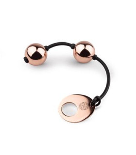 Вагінальні кульки Rosy Gold Nouveau Ben Wa Balls - No Taboo