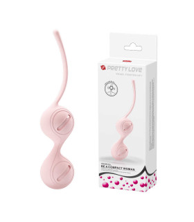 Вагінальні кульки рожеві Kegel BALL - No Taboo