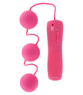 Вагінальні кульки з вібрацією Funky Triple Power Balls - No Taboo