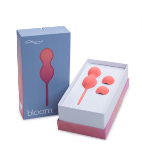 Вагінальні кульки We-Vibe (Вівайб) Bloom з вібрацією, коралового кольору - No Taboo
