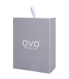 Вагінальні кульки світло-рожеві зі зміщеним центром ваги OVO L3 - No Taboo