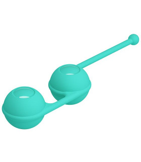 Вагінальні кульки зелені Kegel BALL - No Taboo