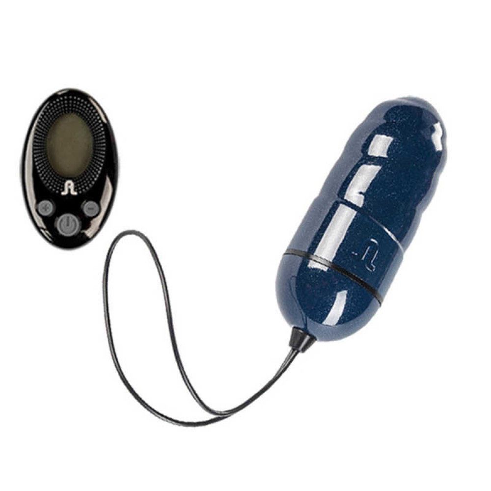 Виброяйцо Adrien Lastic Ocean Storm Blue с пультом LRS (31295), zoom