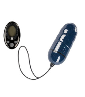 Виброяйцо Adrien Lastic Ocean Storm Blue с пультом LRS - No Taboo