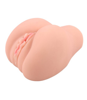 Мастурбатор реалистичный ManQ из киберкожи, телесный - No Taboo