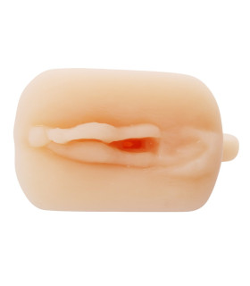 Мастурбатор вагина реалистичный Chisa бежевый, 14.5 х 6 см - No Taboo