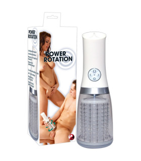 Мастурбатор с вращающимися шариками, с ротацией, Power Rotation - No Taboo