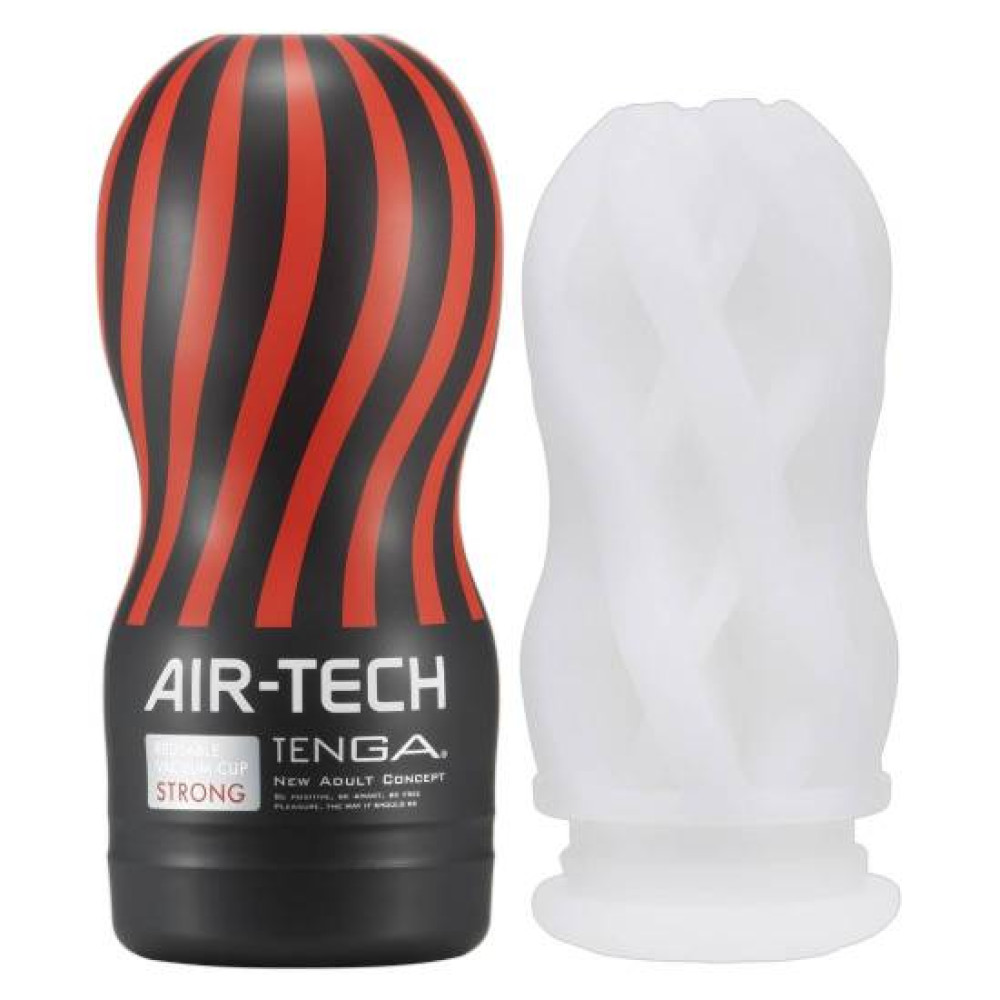 Мастурбатор с узким отверстием - Tenga Air Tech Strong (26850), zoom