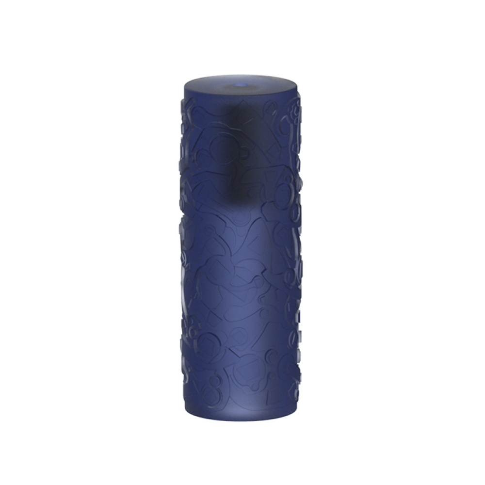 Мастурбатор с вибро прозрачный черный Vertical Attack ML Creation (My Love) (30998), zoom