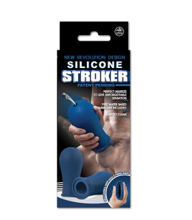 Мастурбатор SILICONE STROKER BLUE - No Taboo