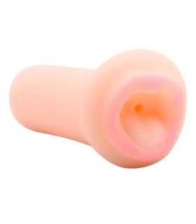 Мастурбатор Рот Chisa T-Skin киберкожа, бежевый, 14 х 6.5 см - No Taboo