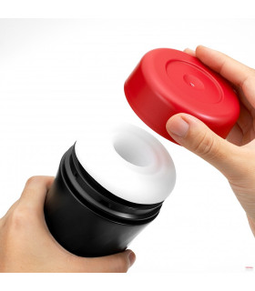 Мастурбатор нереалістичний Tenga Air-Tech TWIST Tickle Blue у колбі - No Taboo