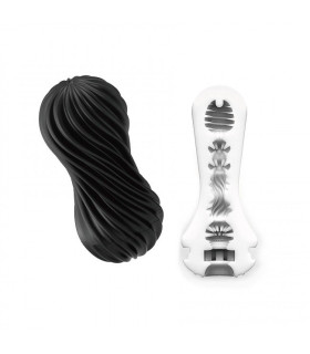 Мастурбатор Tenga Flex Rocky Black - No Taboo