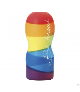 Мастурбатор в колбе Tenga Original Vacuum Cup Rainbow Pride Limited Edition - No Taboo