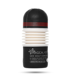 Мастурбатор в колбе Magical Kiss, черный - No Taboo