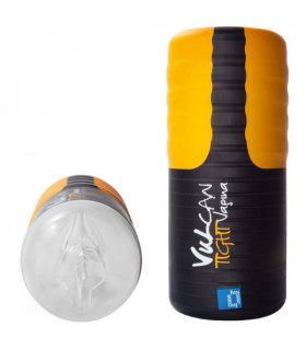 Мастурбатор вагина Vulcan Tight Vagina, прозрачный - No Taboo