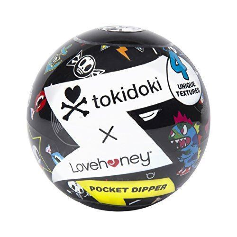 Мастурбатор-яєчко Tokidoki Pleasure Cup Crossbones (30021), zoom